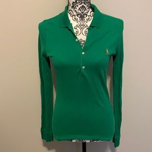 Ralph Lauren Womans Long Sleeve Shirt Sz M